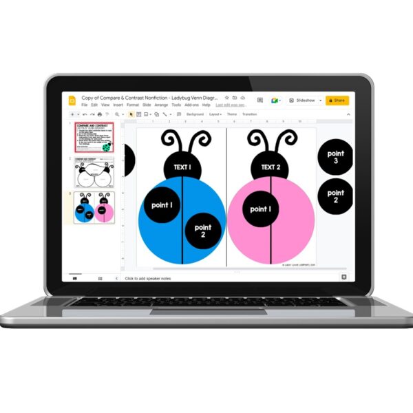 Digital - 2nd Grade Reading Center - Compare and Contrast - Nonfiction ...