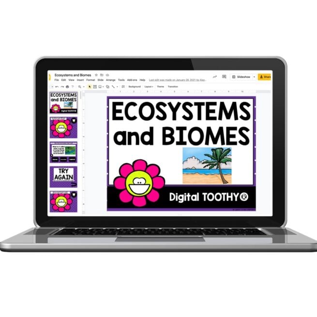 Digital Toothy - Science - 2nd Grade - Ecosystems and Biomes - Lucky ...