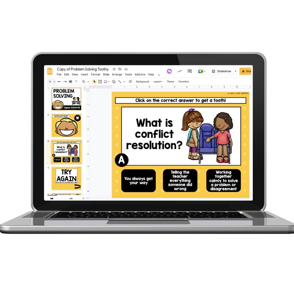 Digital Toothy - Social Emotional Learning - 1st and 2nd Grade ...