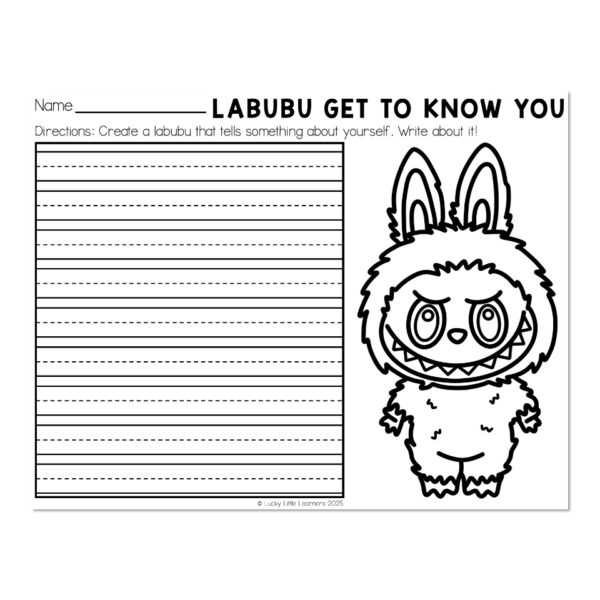 Labubu Get to Know You - Lucky Little Learners