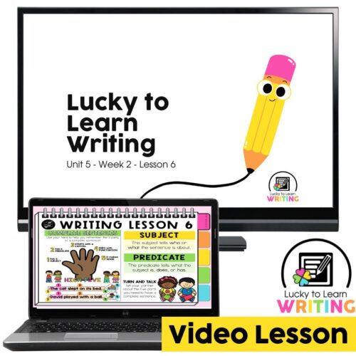 Lucky to Learn Writing - Unit 5 Other Types of Writing - Writing 5.6 ...