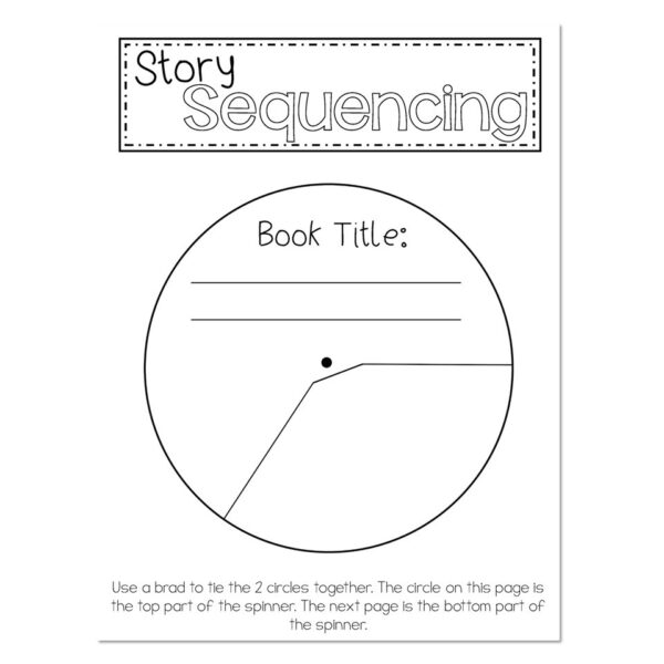 Reading Interactive Notebook - Story Sequencing Circle - Lucky Little ...