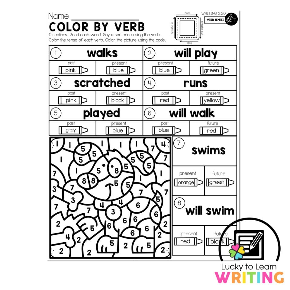 Lucky to Learn Writing 1st Grade - Intro to Informational - Writing 2. ...