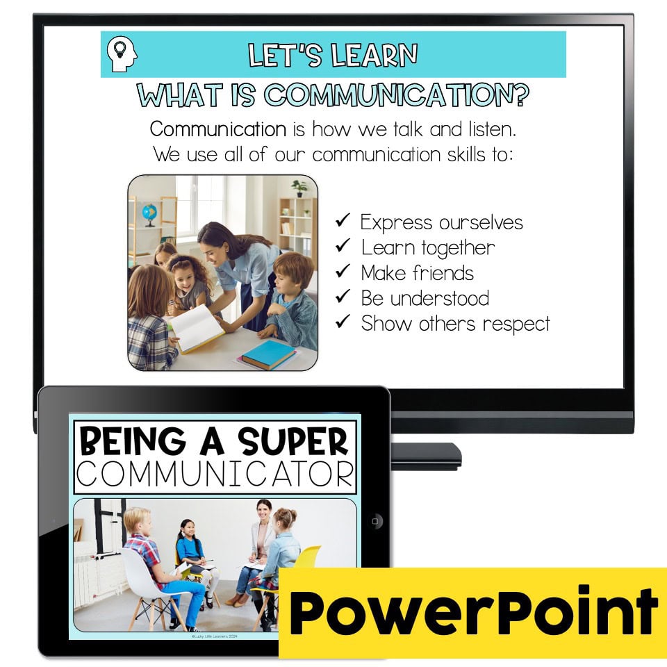 Time to Talk - Behavior - Lesson 5 - Being a Good Communicator ...