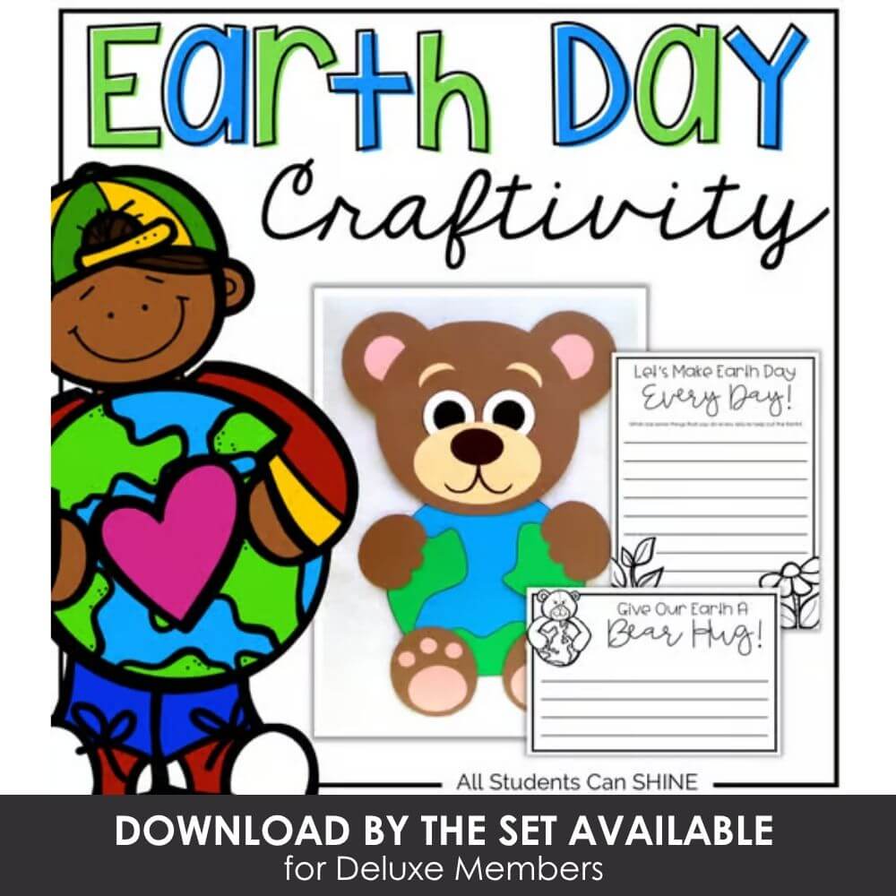 Earth Day craft activity for kids, ideal for early education, classroom craft, and environmental awareness projects. Perfect for preschool, kindergarten, and elementary students.