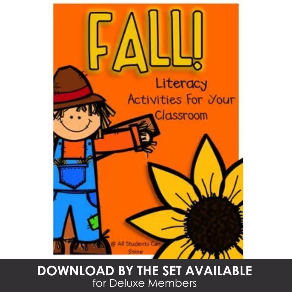 Engaging fall-themed literacy activities for teachers to enhance classroom learning and reading skills.