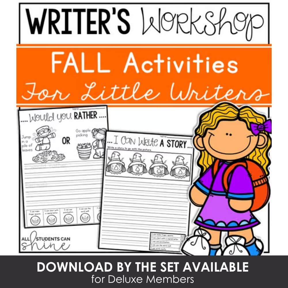 Fall activities for young writers, handwriting practice, elementary writing worksheets, back-to-school writing prompts, fall literacy activities for kids,作文练习, preschool writing, kindergarten literacy.