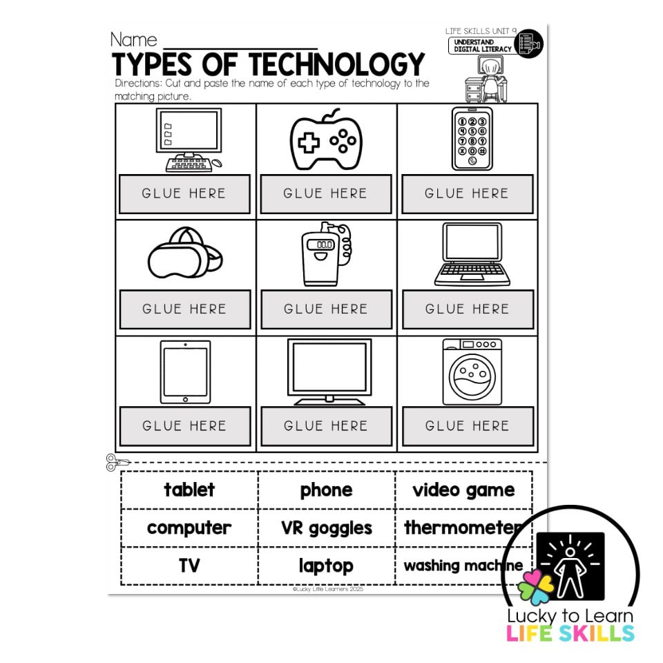 Lucky to Learn Life Skills - Unit 9 Technology and Tools - Understand ...