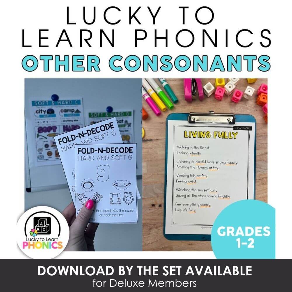 Colorful phonics learning resources for grades 1-2, including consonant sounds, interactive activities, and engaging worksheets to improve early reading skills.