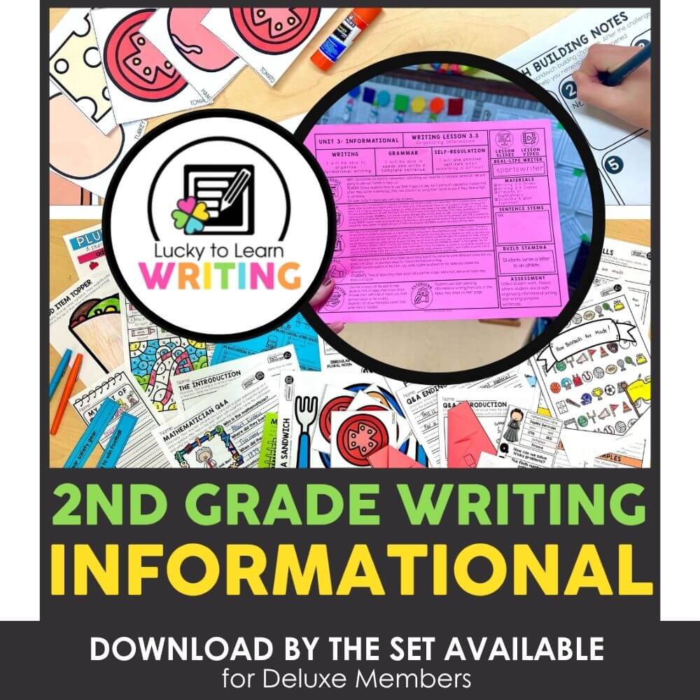 Engaging 2nd grade writing activities with colorful worksheets, mini lessons, and printable resources for educational homeschooling and classroom use.