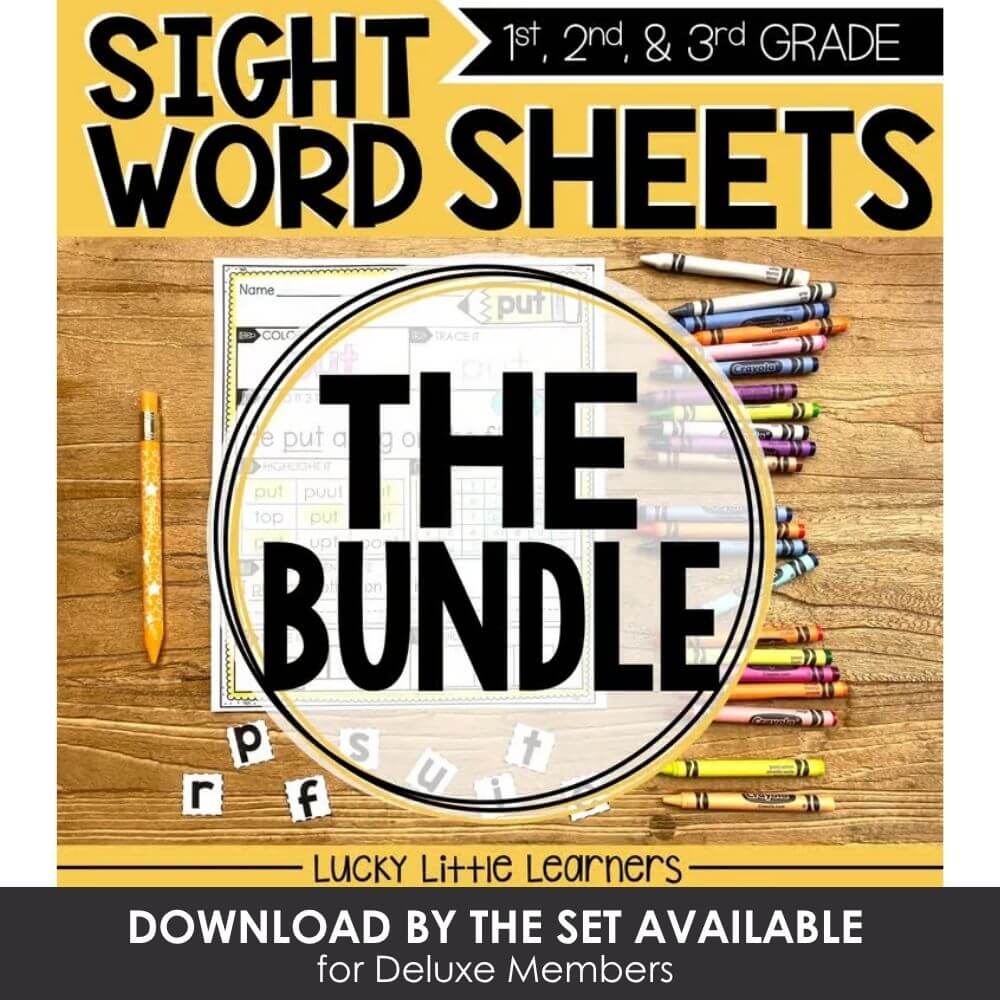 Colorful sight word flashcards for 1st, 2nd, and 3rd grade students, perfect for literacy learning and classroom activities.