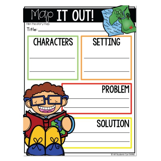 Small Group Reading Activities - Reading Comprehension - Map it Out ...