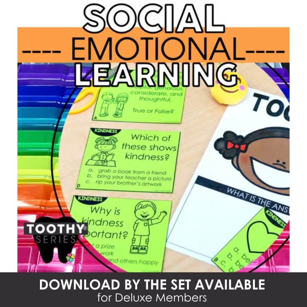 Social emotional learning activities for early childhood education and classroom social skills development.