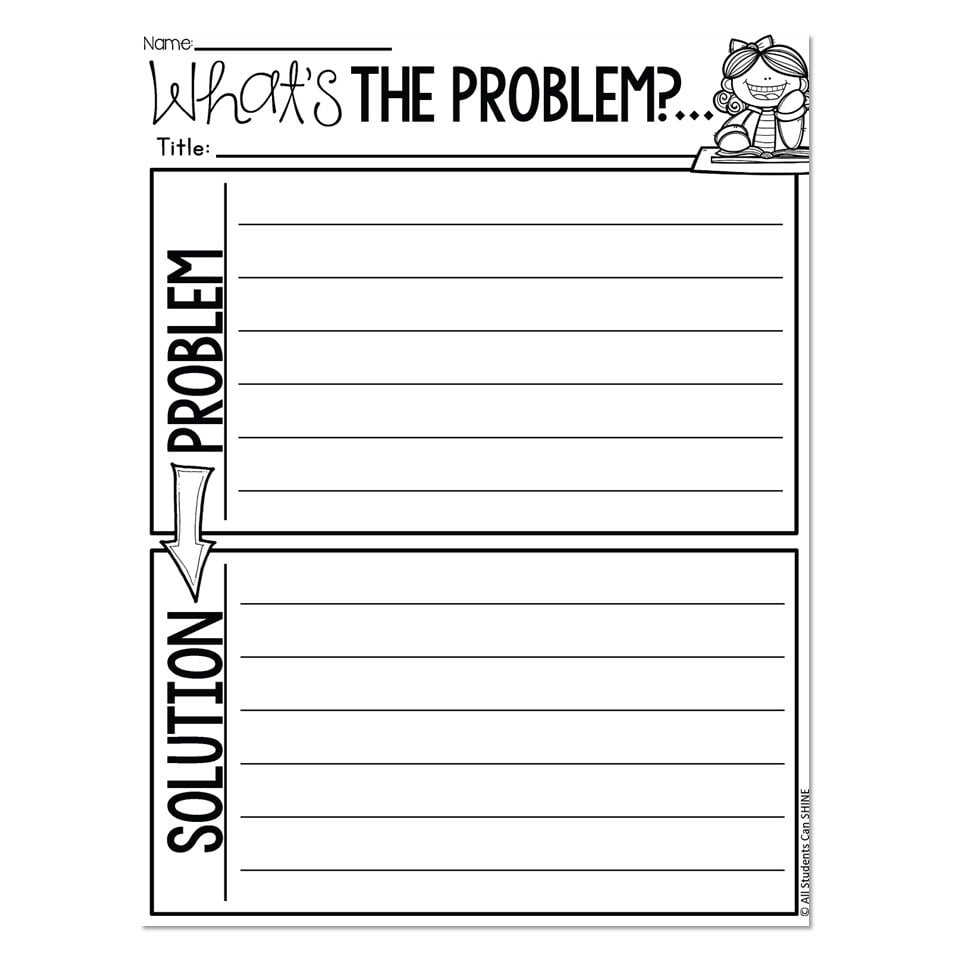 Writer's Workshop - What's the Problem - Lucky Little Learners
