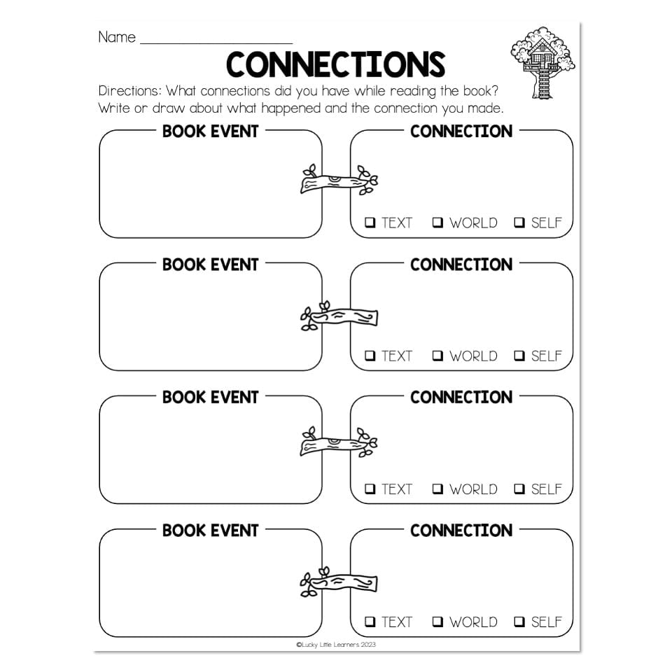 Chapter Book Companion - Magic Tree House - Connections - Lucky Little ...