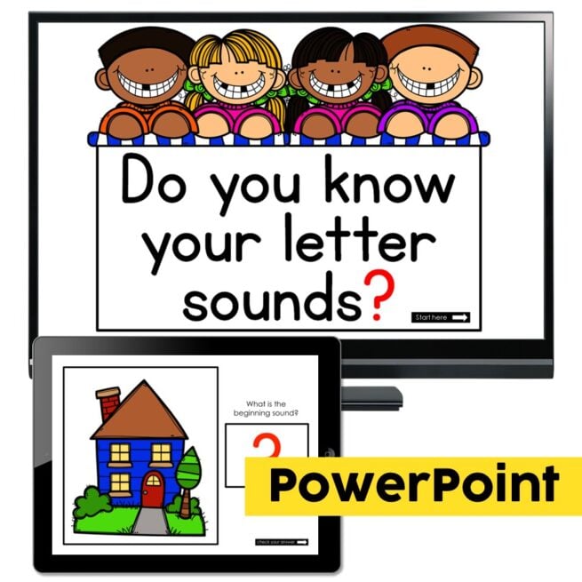 Digital Interactive Phonics - Alphabet - Game 6 Whole Class - Lucky ...