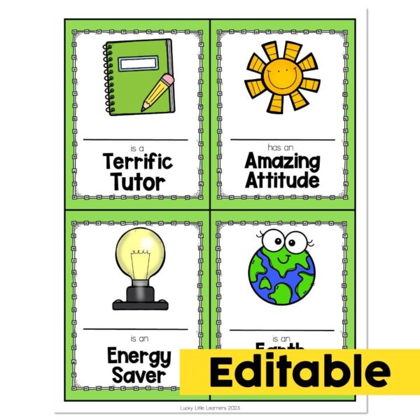 Editable End of Year Awards - Lanyards - Page 13 - Lucky Little Learners