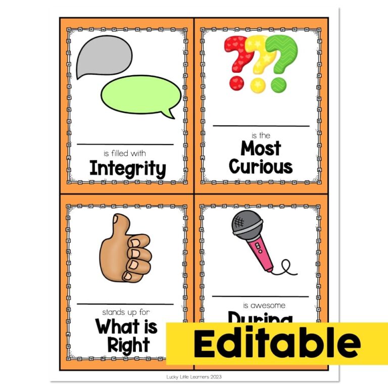 Editable End of Year Awards - Lanyards - Page 16 - Lucky Little Learners