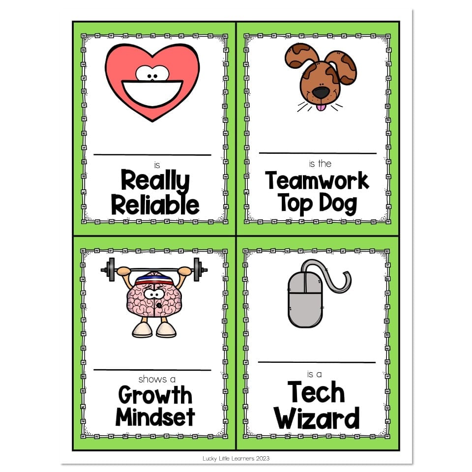End of Year Awards - Lanyards - page 15 - Lucky Little Learners