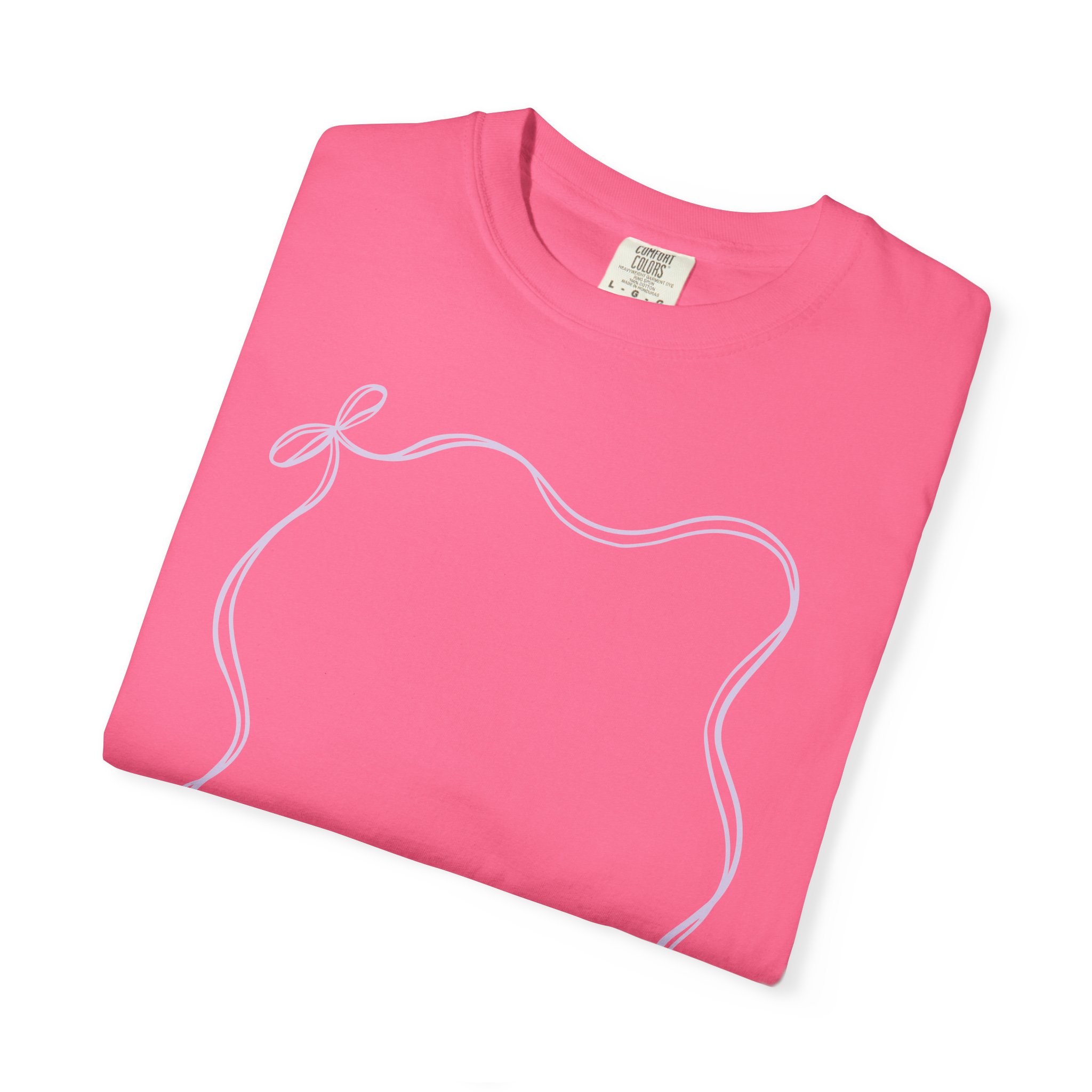 A vibrant pink 2nd grade autograph T-shirt for teachers, featuring a white outline of an apple, perfect as a year-end keepsake for students and educators to celebrate classroom achievements.