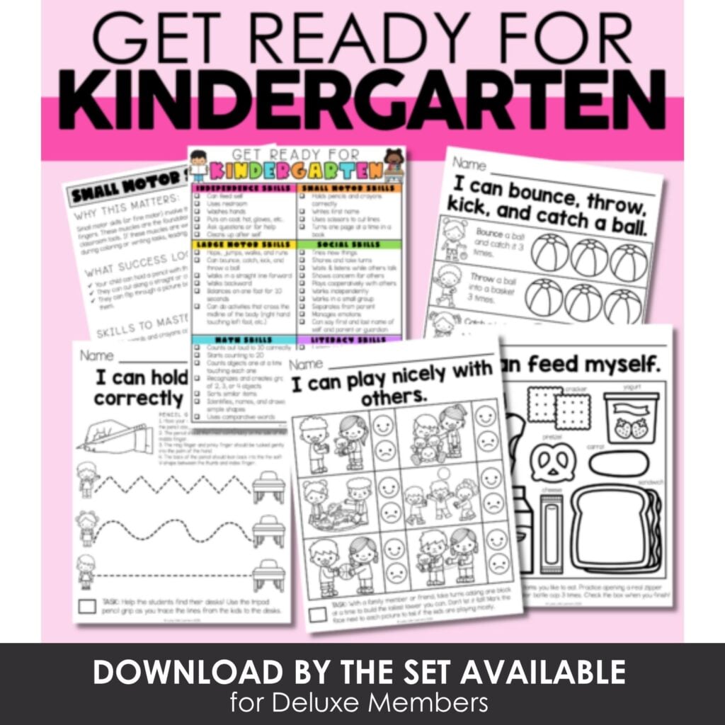 Get ready for kindergarten educational resources, worksheets, and activities for preschoolers to develop skills in a fun, engaging way, perfect for early childhood learning and preparation.