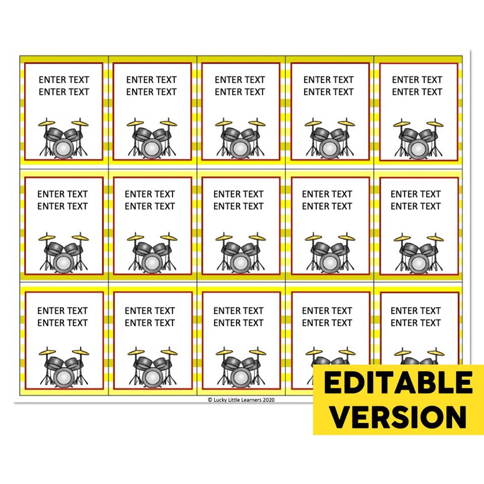 Editable - Brag Tags - Set 2 - Outstanding Behavior - Lucky Little Learners