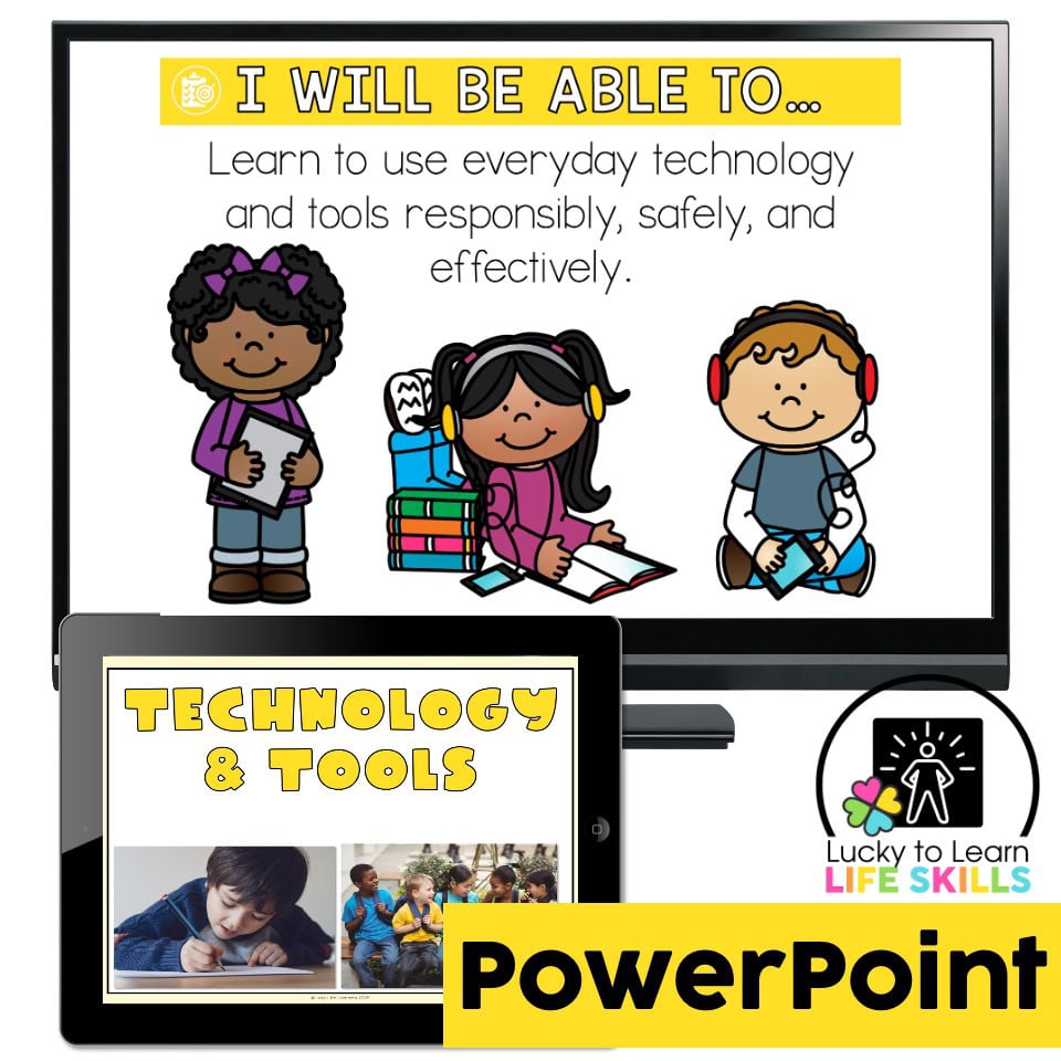 Lucky to Learn Life Skills - Unit 9 Technology and Tools - Teaching ...